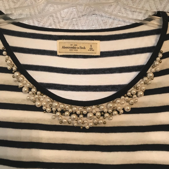 Abercrombie Pearl Striped Shirt - Picture 2 of 3